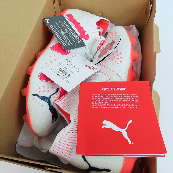 実際に弊社で買取させて頂いた【未使用】PUMA/プーマ FUTURE ULTIMATE HG/AG フューチャーアルティメット  サッカー用 スパイク 107357-01 24.5の画像 6枚目