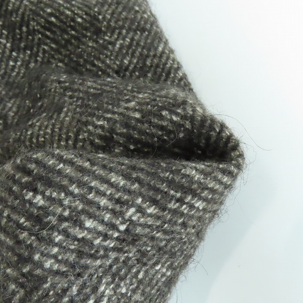 実際に弊社で買取させて頂いたBrooks Brothers/ブルックスブラザーズ ヘリンボーン チェスターコート/44Rの画像 5枚目
