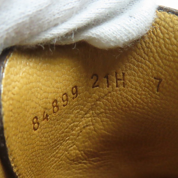 実際に弊社で買取させて頂いたParaboot/パラブーツ AVIGNON GRIFFⅡ/アヴィニョン レースアップシューズ/705112/84899/7の画像 5枚目