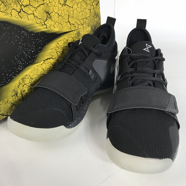 未使用】NIKE/ナイキ PG 2.5 EP ポールジョージ ブラック スニーカー