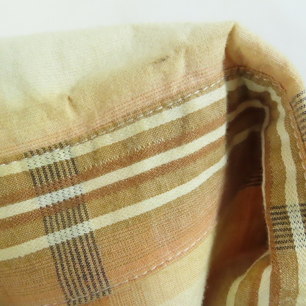 実際に弊社で買取させて頂いたSUGAR CANE/シュガーケーン チェックシャツ SC21865/Mの画像 4枚目