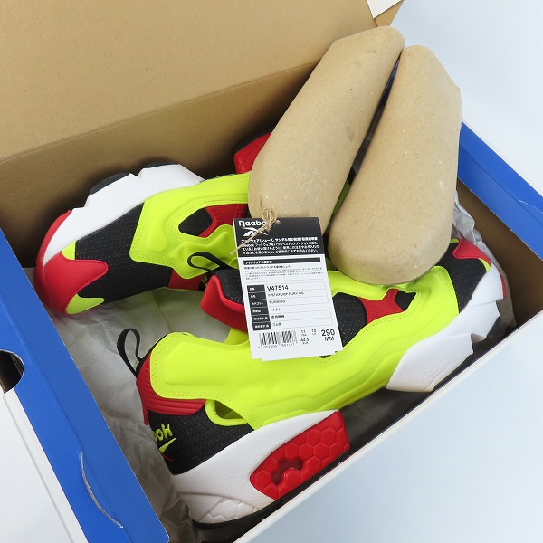 実際に弊社で買取させて頂いたREEBOK/リーボック INSTAPUMP FURY OG インスタポンプフューリー シトロン V47514/29の画像 7枚目
