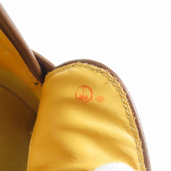 実際に弊社で買取させて頂いたBURBERRY/バーバリー タッセルローファー/レザーシューズ ウィングチップ BU1460/25の画像 6枚目