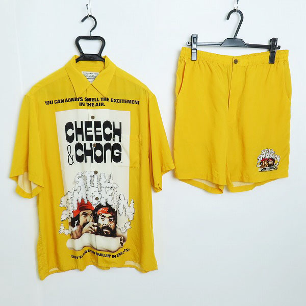 実際に弊社で買取させて頂いたWACKO MARIA/ワコマリア cheech chong セットアップ L/M