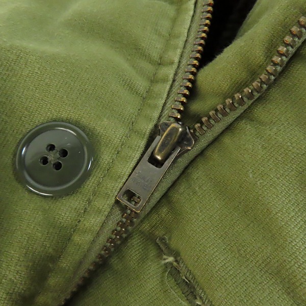 実際に弊社で買取させて頂いたWACKO MARIA/ワコマリア GUILTY PARTIES/ギルティパーティーズ 裏ファー N-1デッキジャケット/XLの画像 5枚目