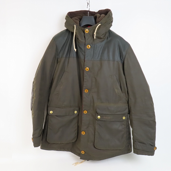 実際に弊社で買取させて頂いたBarbour/バブアー GAME PARKA/ゲームパーカー MWX0698OL71/XXL