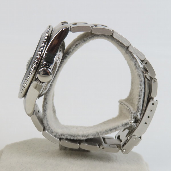 実際に弊社で買取させて頂いたELGIN/エルジン 自動巻き 腕時計 ブラック×シルバー FK-531-Cの画像 1枚目