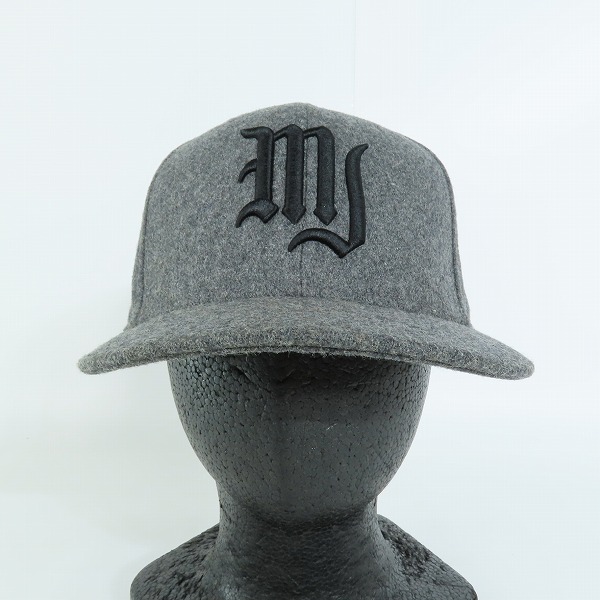 実際に弊社で買取させて頂いたMARC JACOBS×NEW ERA/マークジェイコブス×ニューエラ ウール キャップ/7-3/8の画像 1枚目