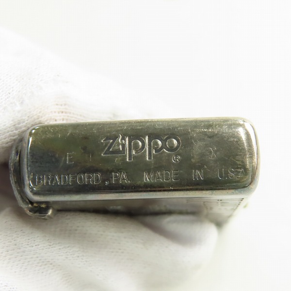 実際に弊社で買取させて頂いたZIPPO/ジッポー HARLEY DAVIDSON/ハーレーダビッドソン サイドメタル/1994年製 の画像 2枚目