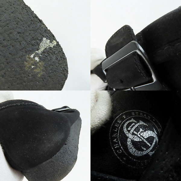 実際に弊社で買取させて頂いたClarks×UNITED ARROWS/クラークス×ユナイテッドアローズ ワラビー モンクストラップ 61032208/7の画像 8枚目