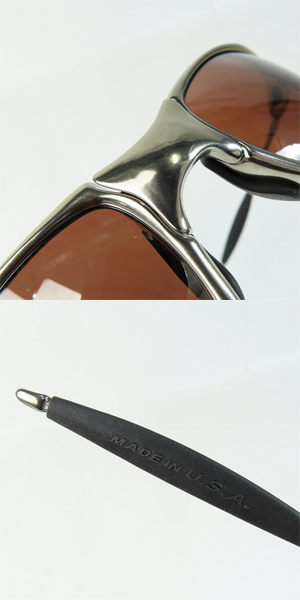 実際に弊社で買取させて頂いたOAKLEY/オークリー X-METAL X-SQUARED 偏光レンズ サングラス/アイウェア OO6011-05の画像 8枚目