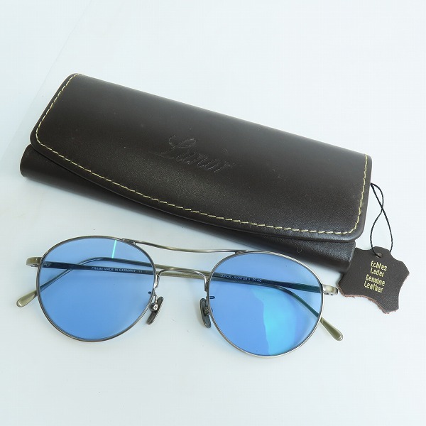 実際に弊社で買取させて頂いたLunor/ルノア AVIATOR-II P7 AG/アヴィエイター サングラス/アイウェアの画像 9枚目