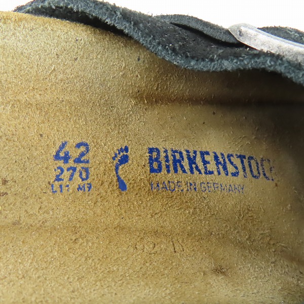 実際に弊社で買取させて頂いたBIRKENSTOCK/ビルケンシュトック Zurich/チューリッヒ レザー サンダル 42の画像 5枚目