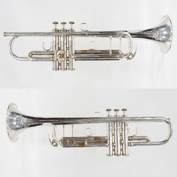 実際に弊社で買取させて頂いた★YAMAHA/ヤマハ Xeno Artist Model/ゼノアーティスト YTR-9335NYS/YTR9335NYS トランペット 銀メッキ ハードケース付の画像 1枚目