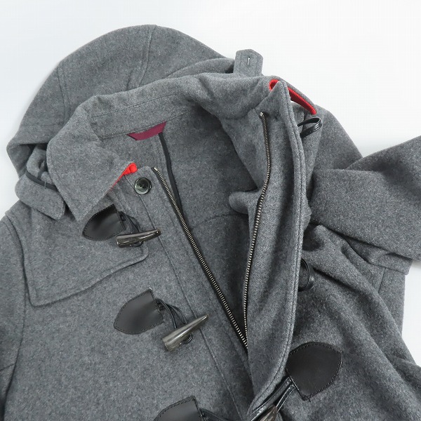実際に弊社で買取させて頂いたPaul Smith/ポールスミス ウール ダッフルコート PP-BG-44890/Lの画像 4枚目