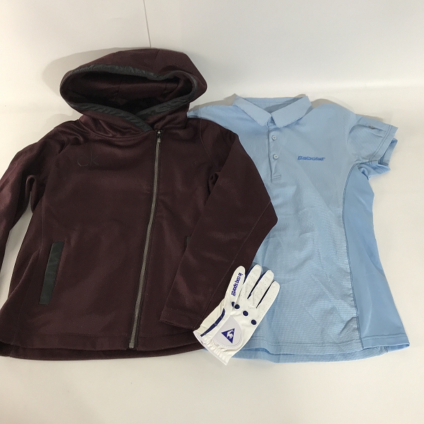 実際に弊社で買取させて頂いた【おまとめ】カルバンクライン/バボラ/ルコックスポルティフ 他 シャツ/パーカー 等 ゴルフウェア