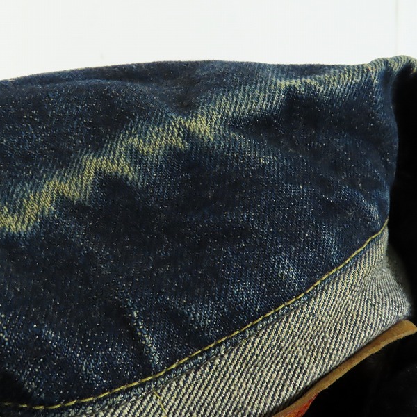 実際に弊社で買取させて頂いたDENIME/ドゥニーム デニムジャケット Lの画像 5枚目