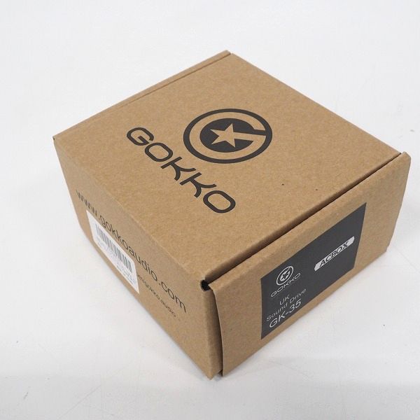 実際に弊社で買取させて頂いた【美品】GOKKO AUDIO ACBOX UK Sound Drive GK-35 アンプ シミュレーター エフェクター/動作確認済の画像 6枚目