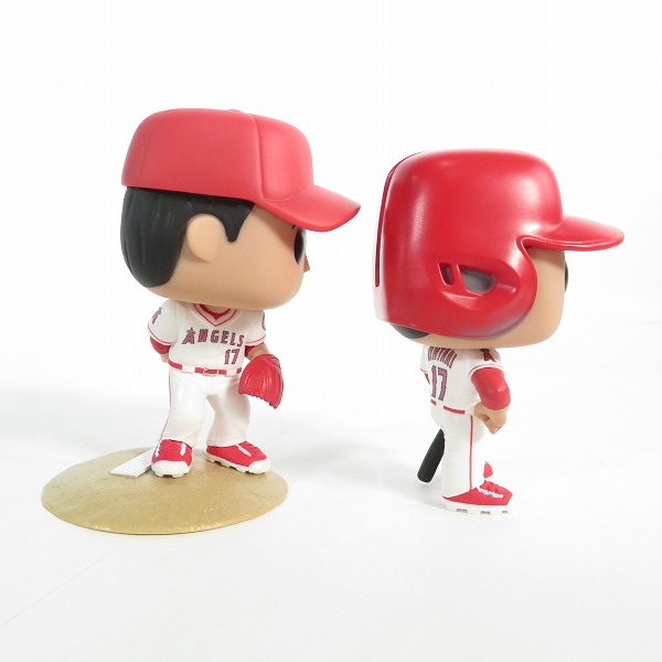 実際に弊社で買取させて頂いたFunko/ファンコ Pop/ポップ MLBオフィシャル/ロサンゼルス エンゼルス 大谷翔平選手 フィギュア 2PACKの画像 5枚目