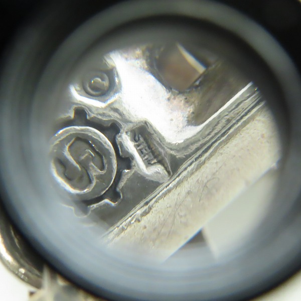 実際に弊社で買取させて頂いたSTARLINGEAR/スターリンギア デビルスカル チェッカーリンクウォレットチェーンの画像 4枚目