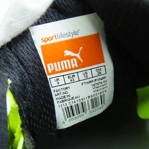 実際に弊社で買取させて頂いたPUMA/プーマ BIOFUSION SL MESH バイオフュージョン GOLF スパイクレス 187276-03 28の画像 5枚目