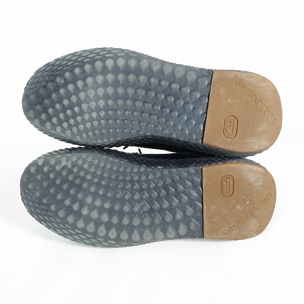 実際に弊社で買取させて頂いたEMPORIO ARMANI/エンポリオアルマーニ ボリュームローカットスニーカー X4X321 XF473/US10の画像 2枚目