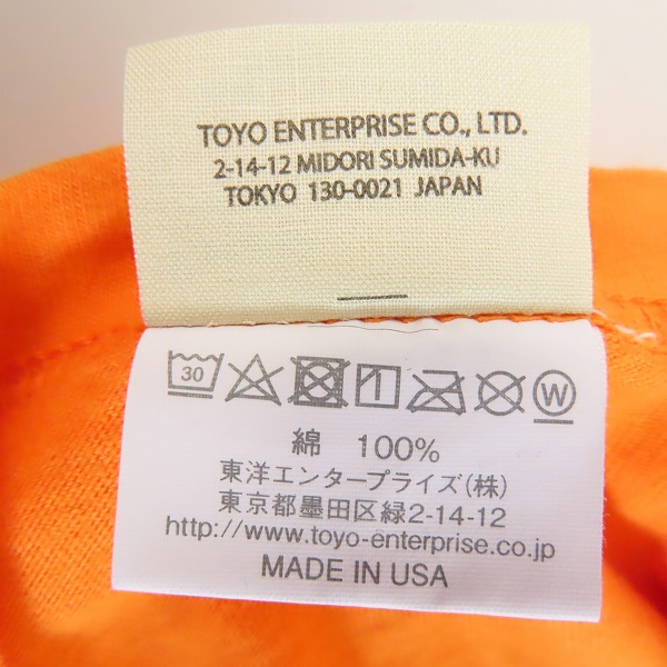 実際に弊社で買取させて頂いた【未使用】BUZZ RICKSON'S×PEANUTS /バズリクソンズ×ピーナッツ スヌーピー 半袖 Tシャツ/Lの画像 4枚目