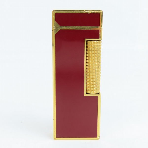 実際に弊社で買取させて頂いたdunhill/ダンヒル サイドローラー ライター ボルドー×ゴールド