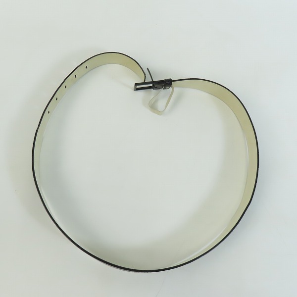 実際に弊社で買取させて頂いたGIORGIO ARMANI/ジョルジオアルマーニ 型押しレザー ベルト 943/46の画像 6枚目