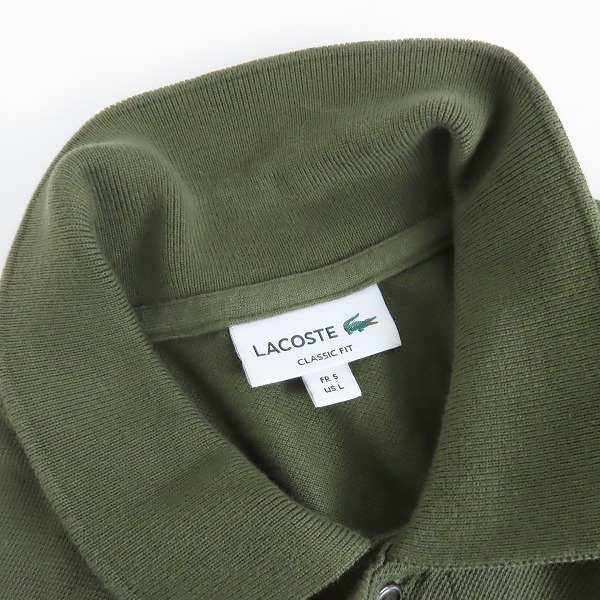 実際に弊社で買取させて頂いたLACOSTE/ラコステ ロングスリーブ ポロシャツ L1312DL/L(5)の画像 5枚目