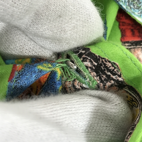 実際に弊社で買取させて頂いたVERSACE/ヴェルサーチ ビン総柄シャツ/Mの画像 4枚目