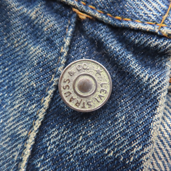 実際に弊社で買取させて頂いたLEVI'S/リーバイス 501 ボタン裏刻印4 70s ボタンフライ 足長R デニムパンツの画像 5枚目