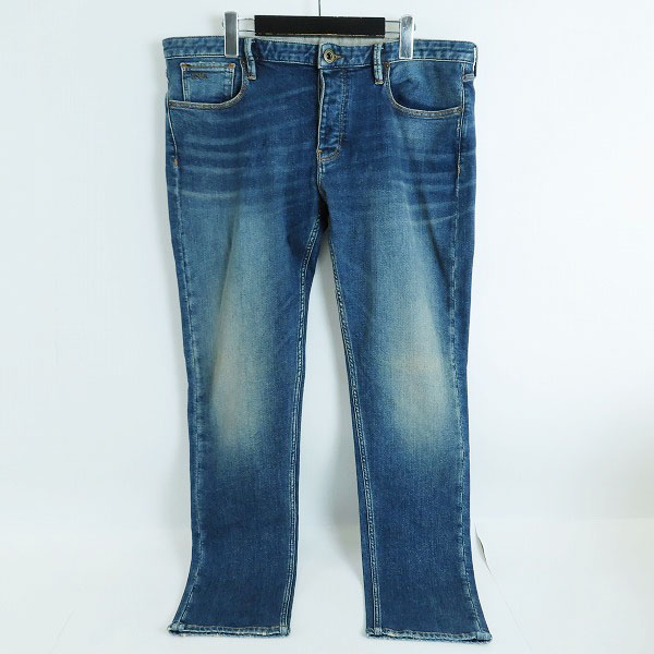 実際に弊社で買取させて頂いたEMPORIO ARMANI/エンポリオアルマーニ DENIM BLU MD ウォッシュブルー デニムパンツ 3L1J75 1DK2Z/36