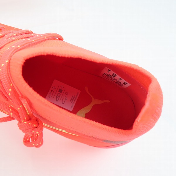 実際に弊社で買取させて頂いたPUMA/プーマ ウルトラプロ FG/AG サッカー用 スパイク レッド系 106931-03 25の画像 4枚目