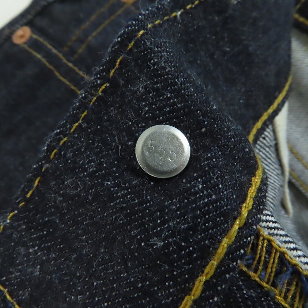 実際に弊社で買取させて頂いたLevi’s/リーバイス 201XX 刻印555 バレンシア工場 BIGE ビッグE 1998年製 デニムパンツ ジーンズ /W31L36の画像 7枚目