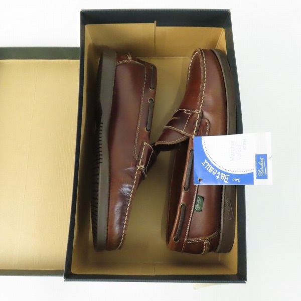 実際に弊社で買取させて頂いたParaboot×BEAMS/パラブーツ×ビームス CORSICA MARINE ローファー 780531/8の画像 7枚目