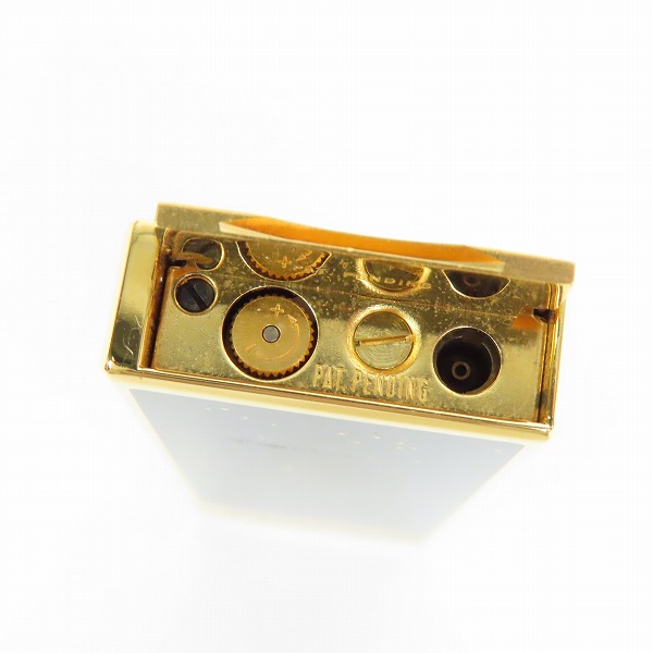 実際に弊社で買取させて頂いたdunhill/ダンヒル サイドローラー ガスライター ブラック×ゴールドの画像 5枚目