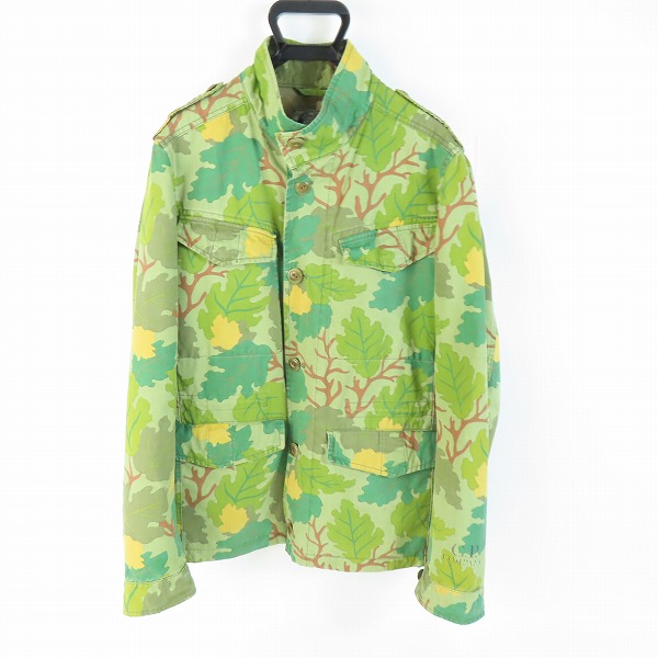 実際に弊社で買取させて頂いたC.P.COMPANY/シーピーカンパニー カモフラ ミリタリージャケット/50