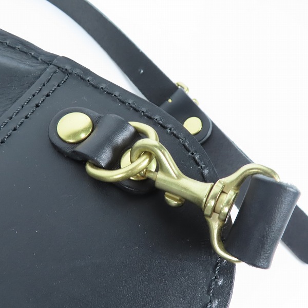 実際に弊社で買取させて頂いたHERZ/ヘルツ 口枠リュック R-131 クッション付リュックストラップ付属 KO-303の画像 6枚目