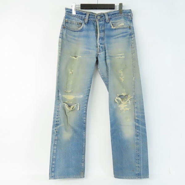 実際に弊社で買取させて頂いたLEVI'S/リーバイス 501 ボタン裏524/スモールe デニムパンツ W33/L38