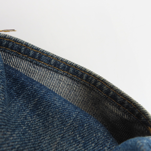 実際に弊社で買取させて頂いたLEVI'S/リーバイス 501 66前期 ボタン裏刻印6 スモールe ボタンフライ デニムパンツ/W31の画像 6枚目