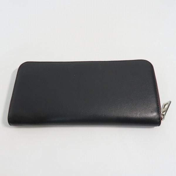 実際に弊社で買取させて頂いたLOEWE/ロエベ アナグラム レザー BRAND OPEN WALLETラウンドジップ オープンウォレット 長財布 106.54AU46の画像 1枚目