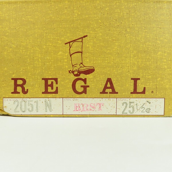 実際に弊社で買取させて頂いたREGAL/リーガル サドルオックスフォードシューズ グレー×ブラウン 2051N 25.5の画像 9枚目