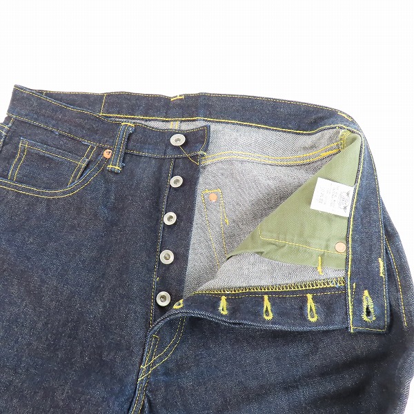 実際に弊社で買取させて頂いたTHE REAL McCOY'S/ザ リアルマッコイズ 大戦モデル デニムパンツ ジーンズ Lot.S003 W30L36の画像 2枚目