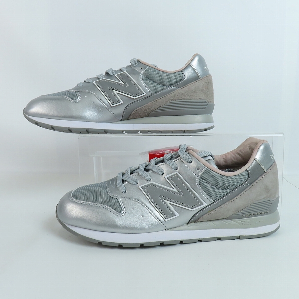 実際に弊社で買取させて頂いたNEW BALANCE×UNITED ARROWS/ニューバランス×ユナイテッドアローズ 25周年記念モデル 銀灰 MRL996UA/26.0の画像 3枚目