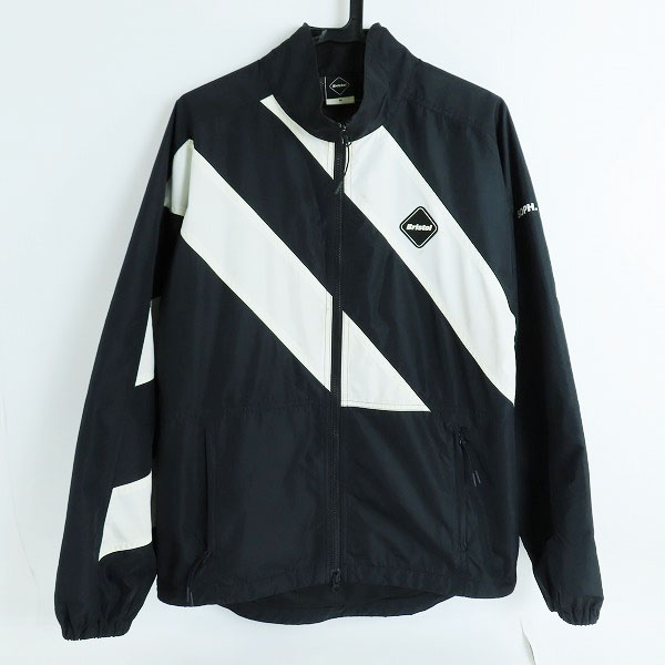 実際に弊社で買取させて頂いたF.C.Real Bristol/F.C.レアルブリストル STAND COLLAR STRIPE JACKET スタンド カラーストライプ ジャケット FCRB-178004/M