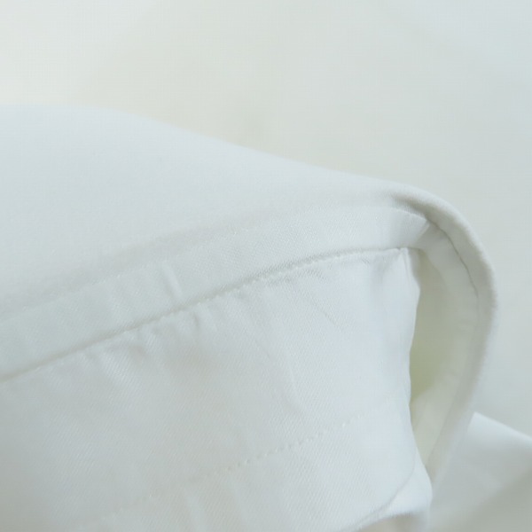 実際に弊社で買取させて頂いたBrioni/ブリオーニ 長袖ボタンシャツ ホワイト/42の画像 5枚目