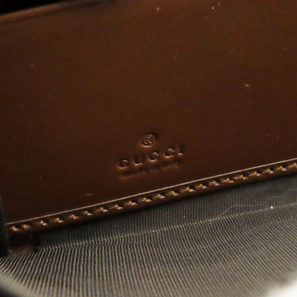 実際に弊社で買取させて頂いたGUCCI/グッチ ラウンドジップ ロングウォレットの画像 5枚目
