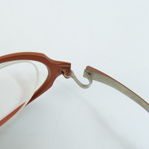 実際に弊社で買取させて頂いた999.9/フォーナインズ 眼鏡/メガネフレーム S-591Tの画像 5枚目