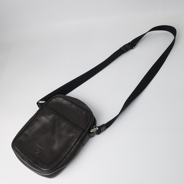 実際に弊社で買取させて頂いたLOEWE/ロエベ アナグラム レザーショルダーバッグの画像 2枚目